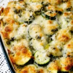 Käsiger Zucchini-Auflauf