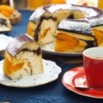 Pfirsichkuchen mit Kakao