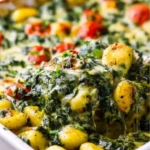 Gnocchi-Rahmspinat-Auflauf