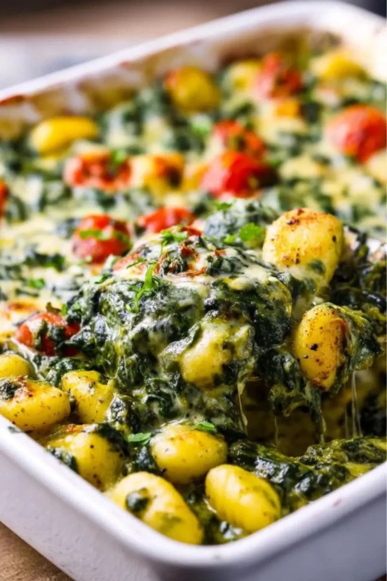 Gnocchi-Rahmspinat-Auflauf
