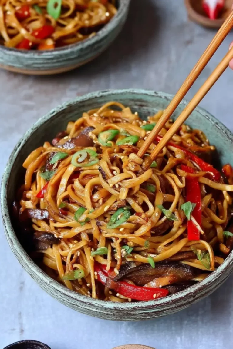 Gebratene Asia-Nudeln
