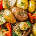 Ofenkartoffeln mit Gemüse
