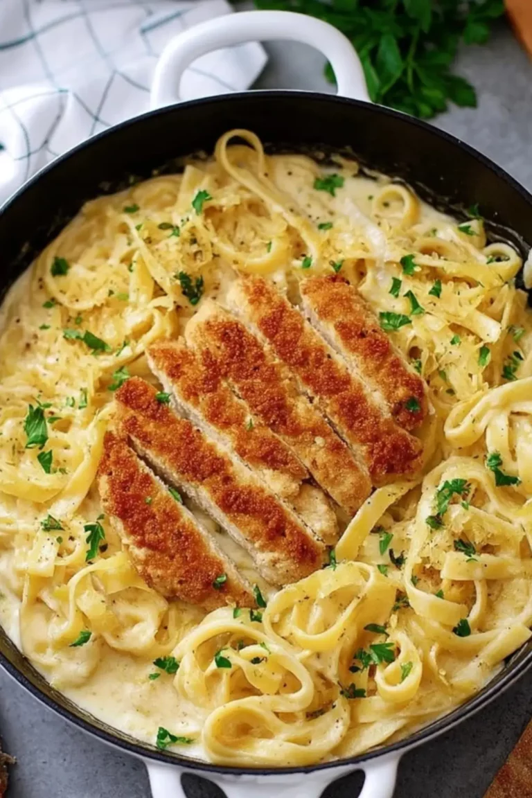 Hähnchen-Fettuccine Alfredo