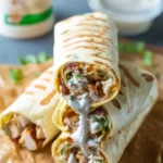 Hähnchen Ranch Wraps