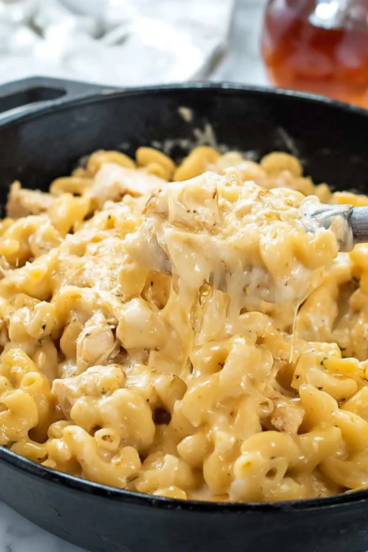 Hähnchen Mac and Cheese
