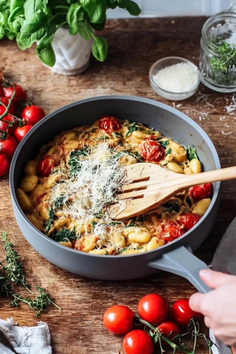 Cremiges Orzotto mit Babyspinat