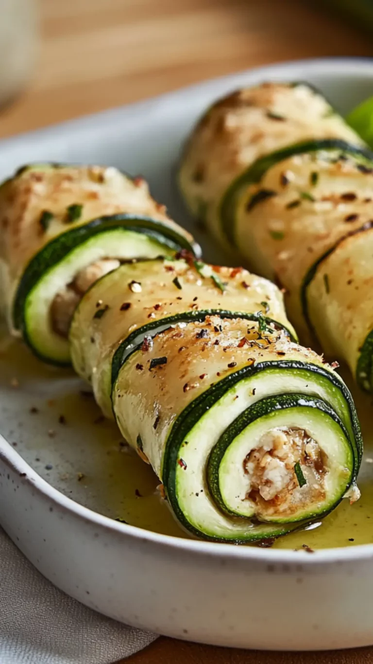 Zucchiniröllchen