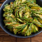 asiatischer gurkensalat spirale