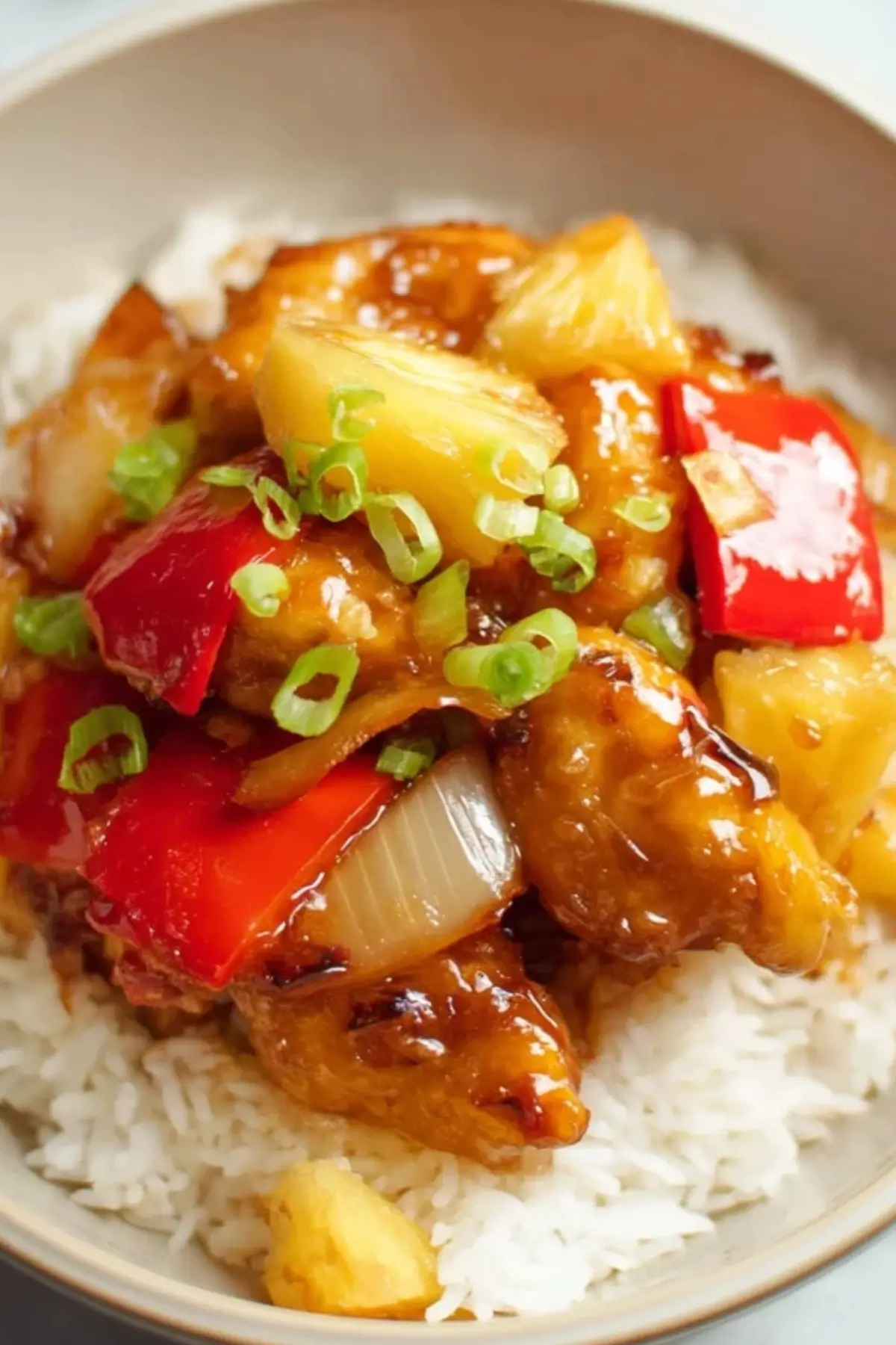 Ananas Hähnchen