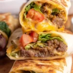Cheeseburger Wraps