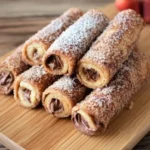 French Toast Rolls mit Nutella und Zimt
