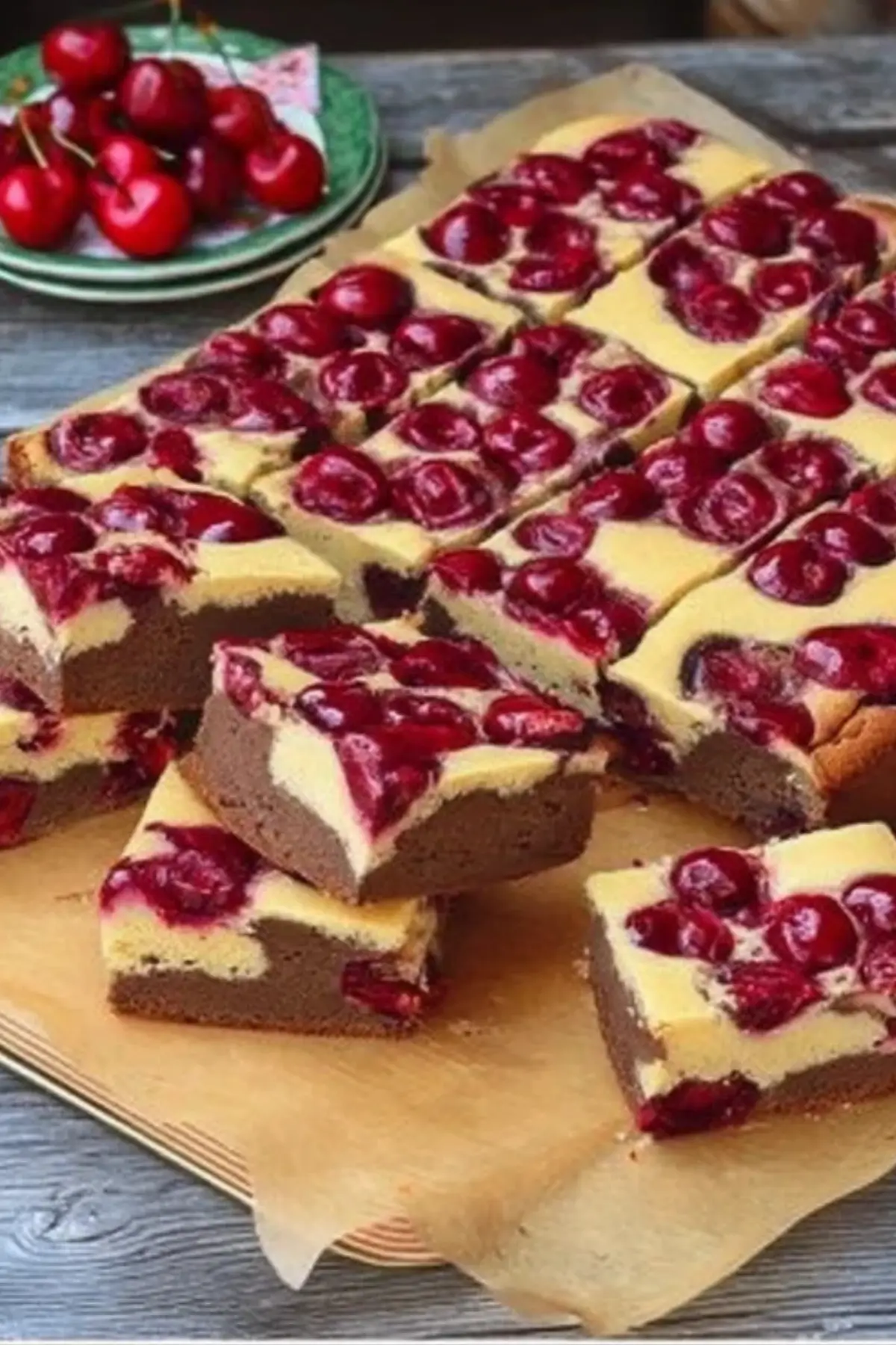 Kirschkuchen vom Blech