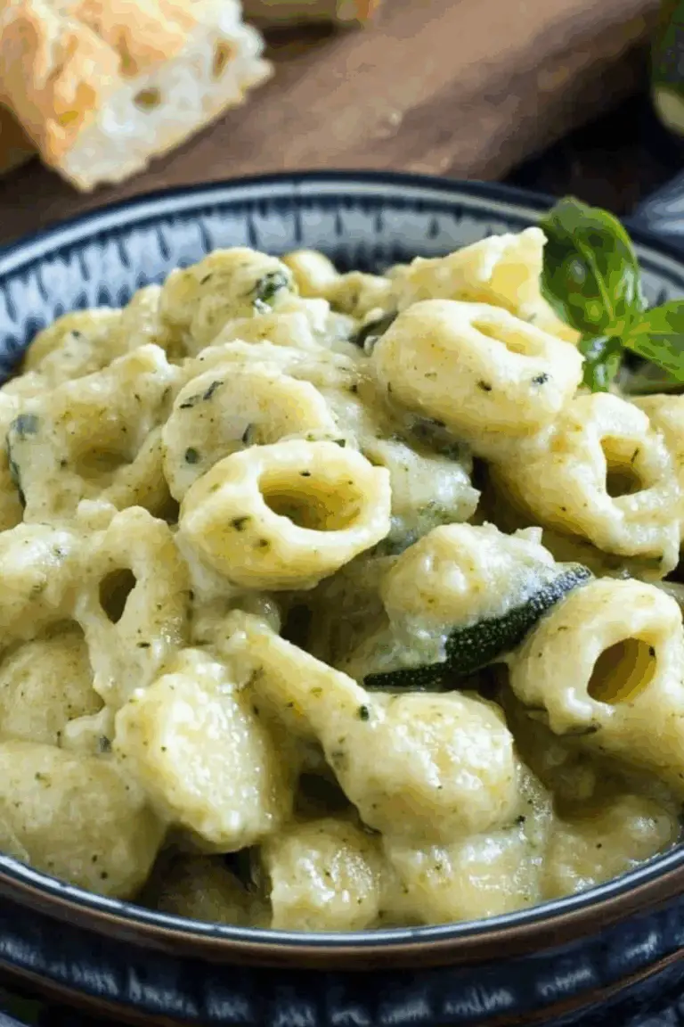Cremige Zucchini Soße