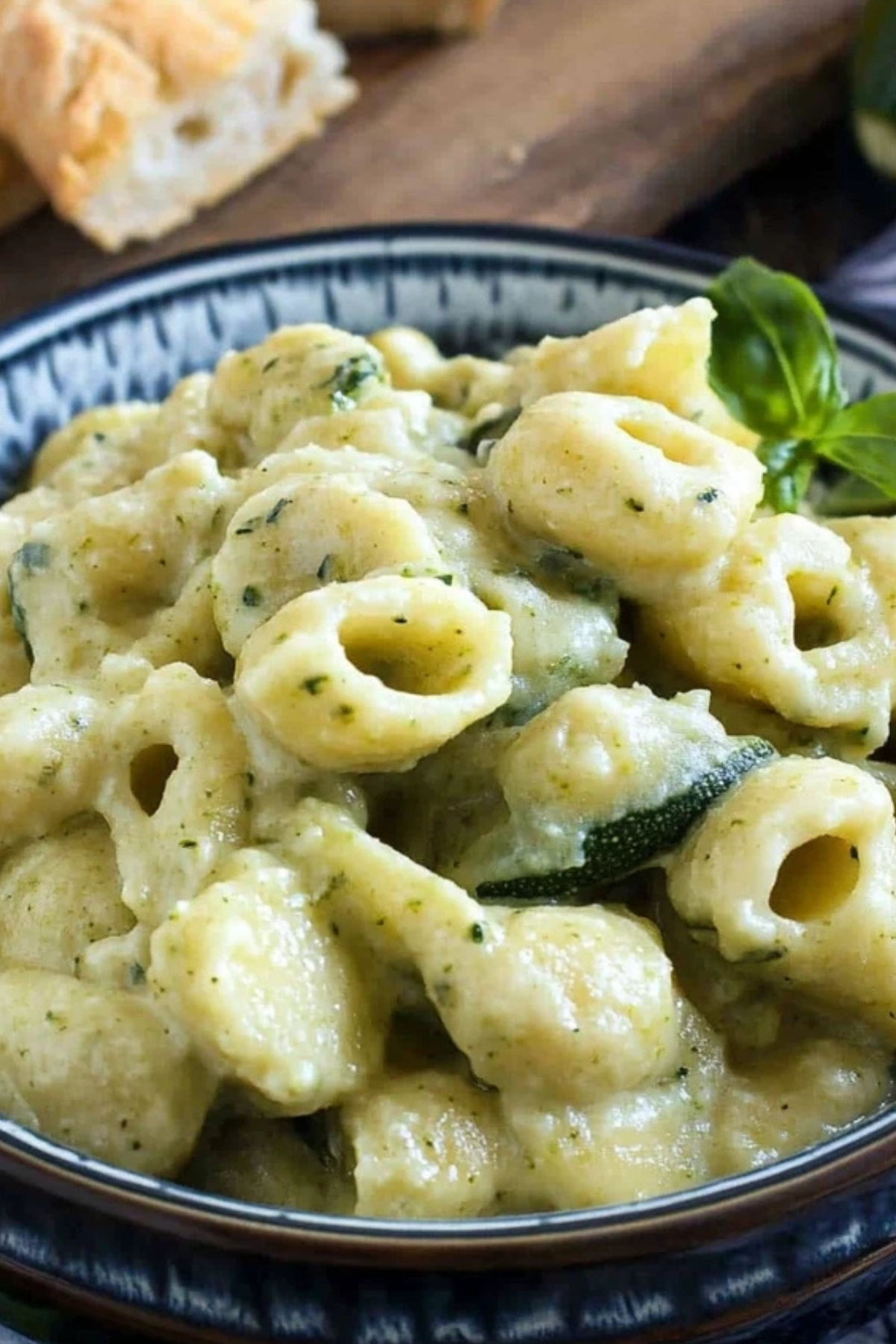 Cremige Zucchini Soße