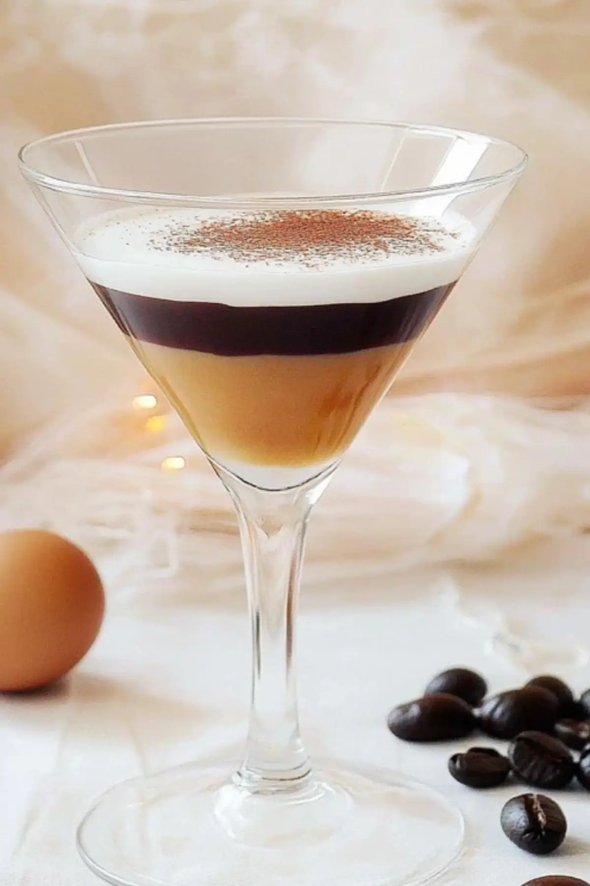 Hausgemachter Eierlikör mit Kaffee