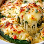 Gebackene Zucchini mit Käse