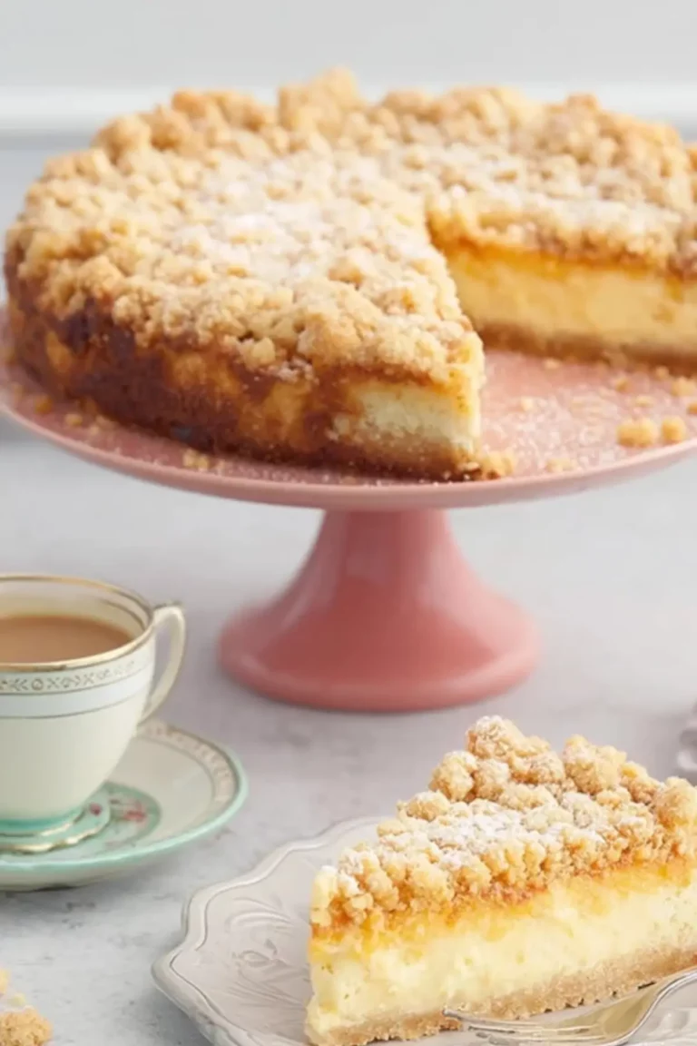 Himmlischer Streuselkuchen mit Pudding