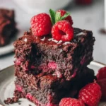 himbeer schoko brownies