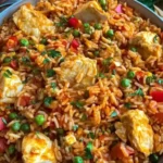serbisches reisfleisch mit hähnchen