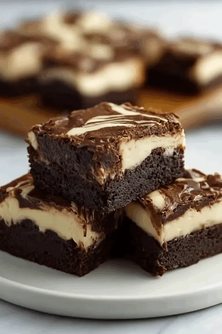 Frischkäse-Brownies