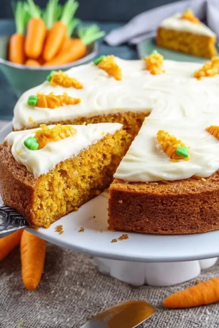 Karottenkuchen mit Frischkäse-Frosting