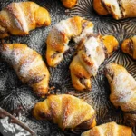 3-Zutaten Mini Nutella Croissants