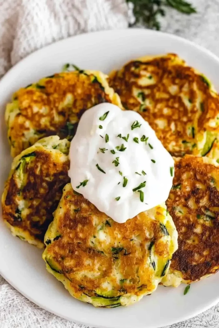 zucchini puffer rezept