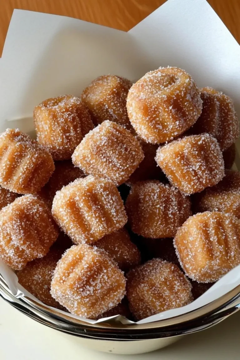 churro bites rezept