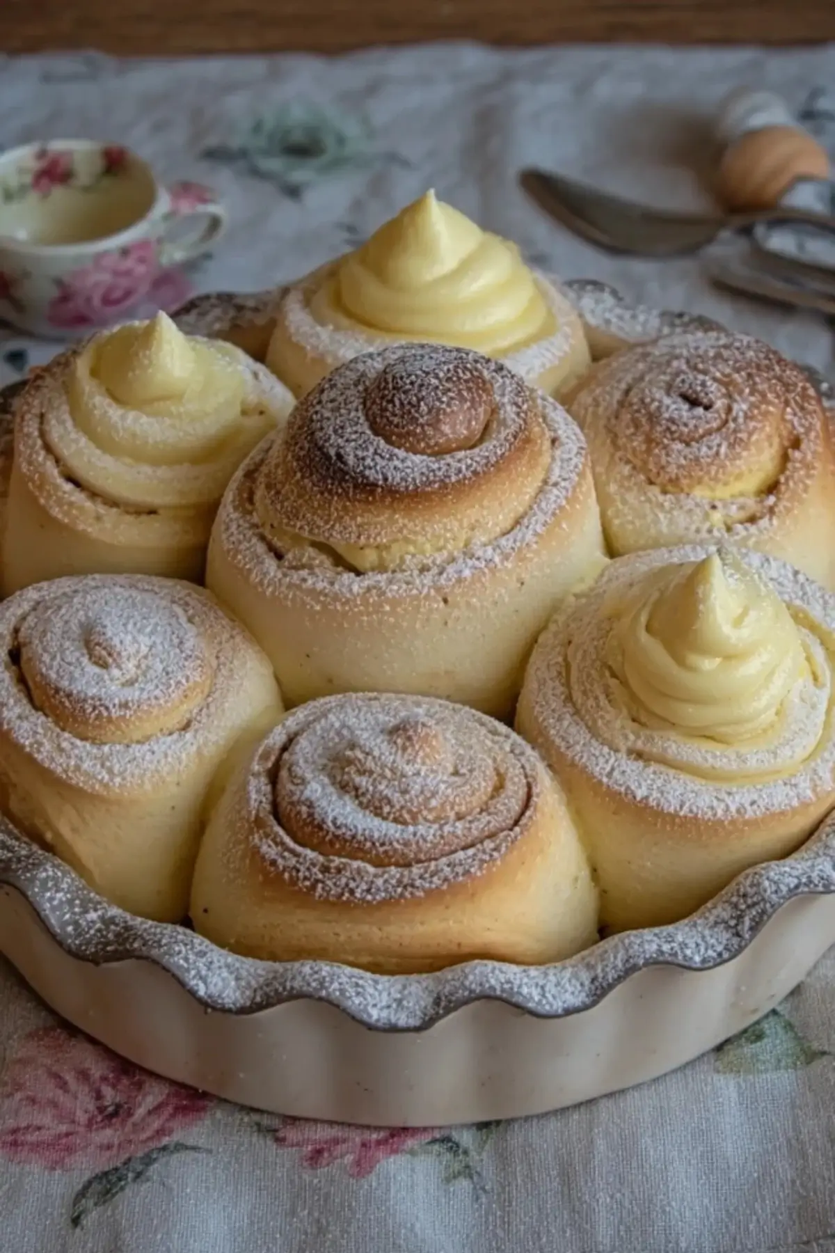 Puddingschnecken - Noras Kreationen Puddingschnecken - Noras Kreationen