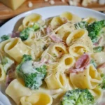 Nudeln in Käse Sahne Soße