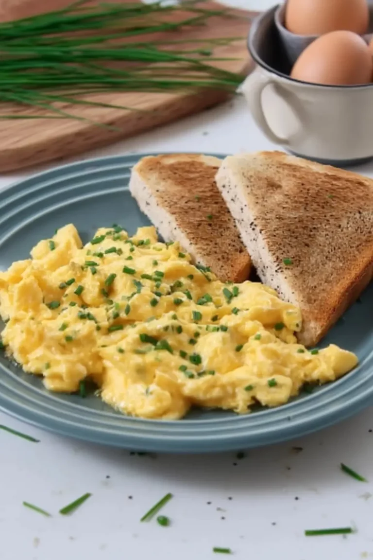 Rührei mit Schnittlauch