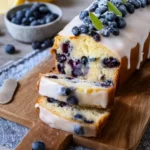 Joghurtkuchen mit Blaubeeren und Zitrone