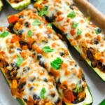 mexikanische zucchini boote