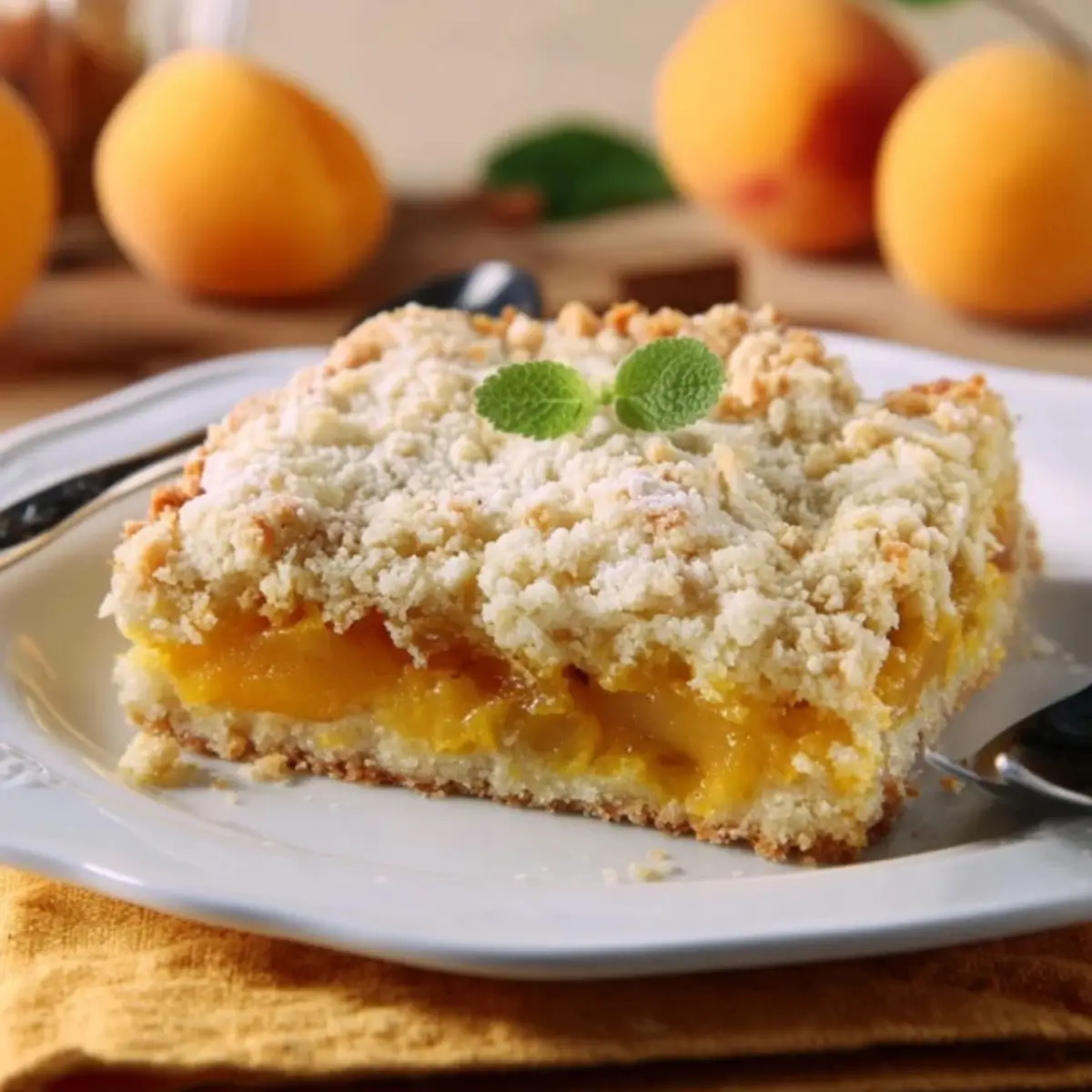 Aprikosen Streuselkuchen