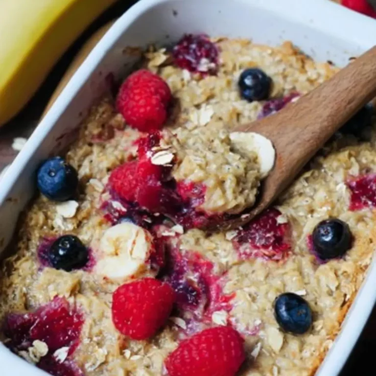 Baked Oats Rezept