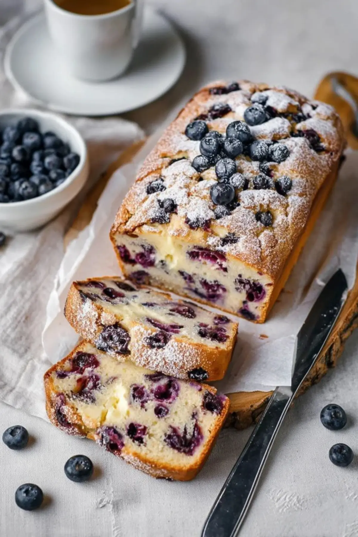 Heidelbeerkuchen mit Joghurt - Noras Kreationen Heidelbeerkuchen mit Joghurt - Noras Kreationen