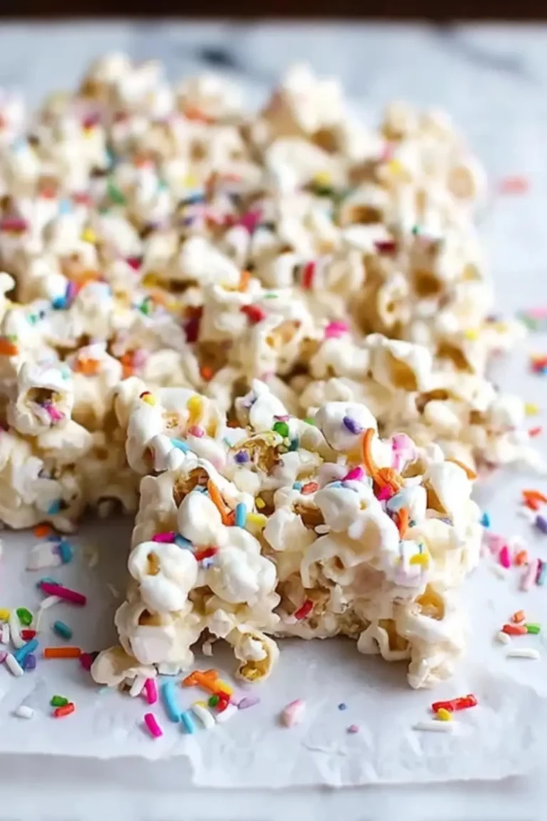 funfetti popcorn snacks