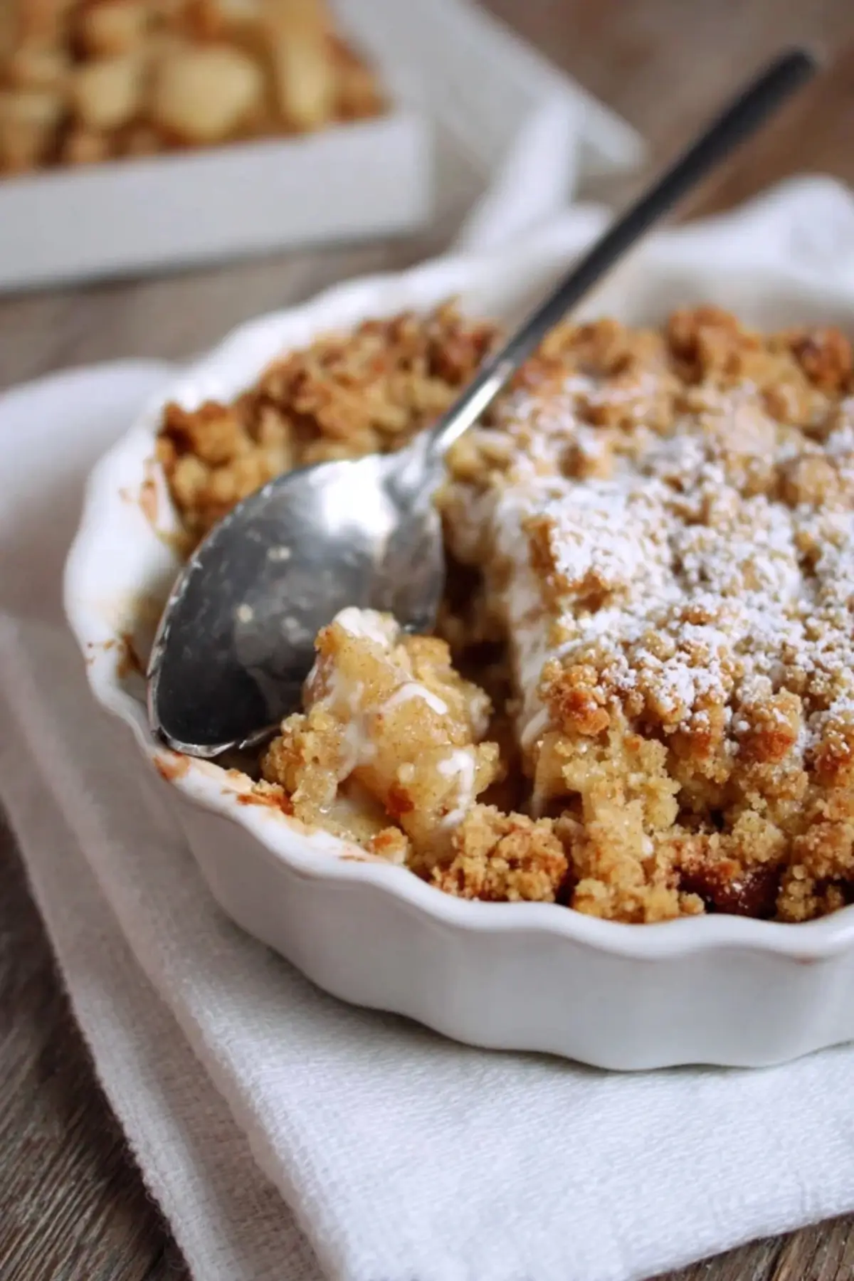 apple crumble rezept