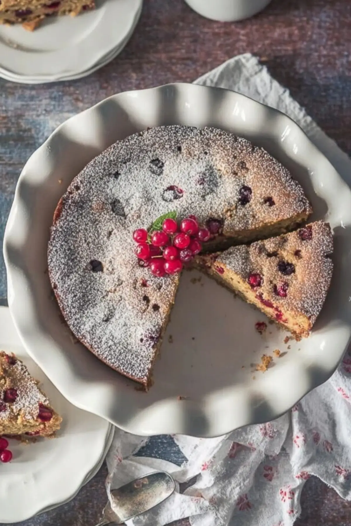 Schwedischer Johannisbeerkuchen