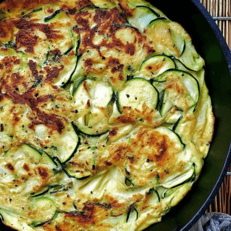 Zucchini-Parmesan-Frittata