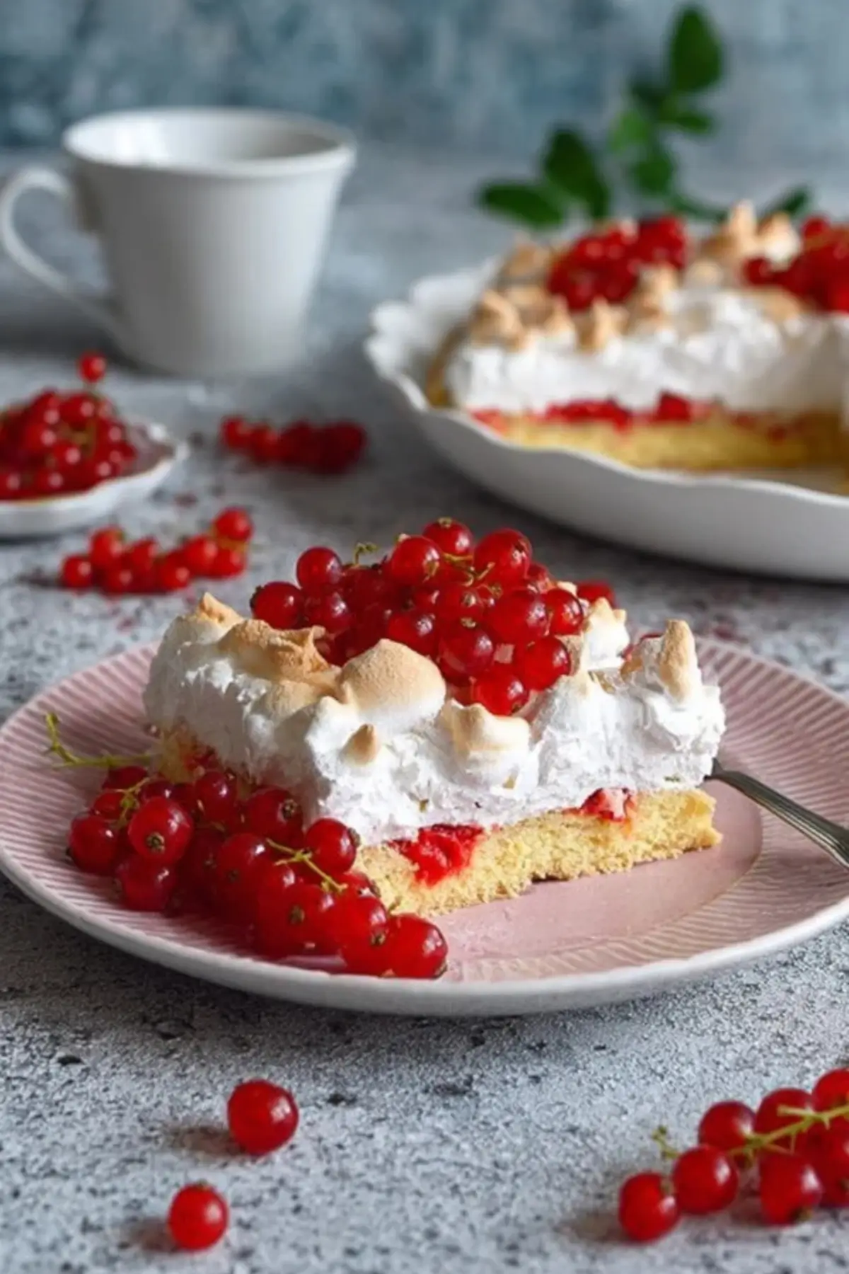 johannisbeer Kuchen mit Baiser (1)