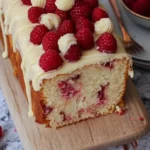 weißer schokoladen himbeer kuchen