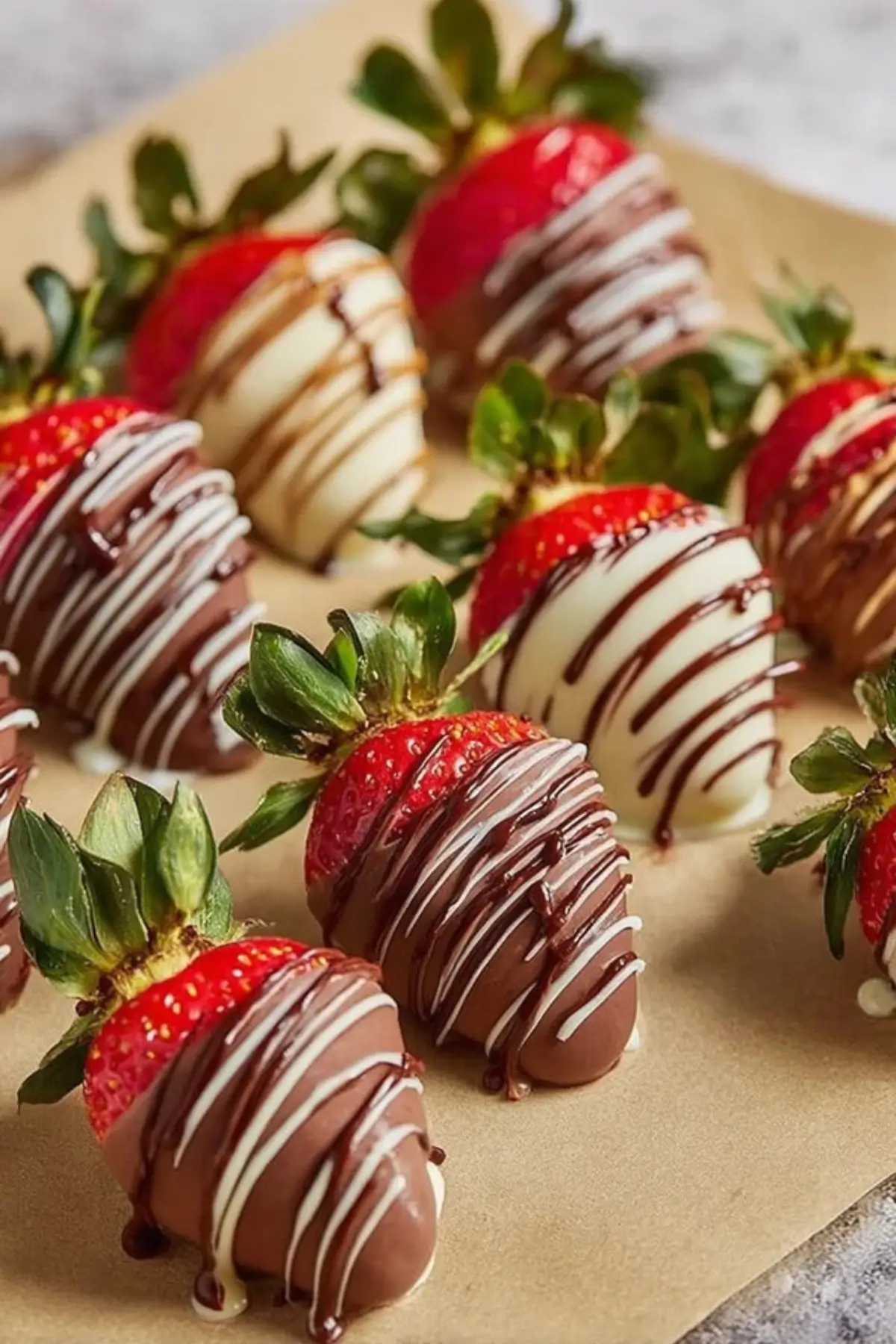 Schoko-Erdbeeren selbst machen Rezept

