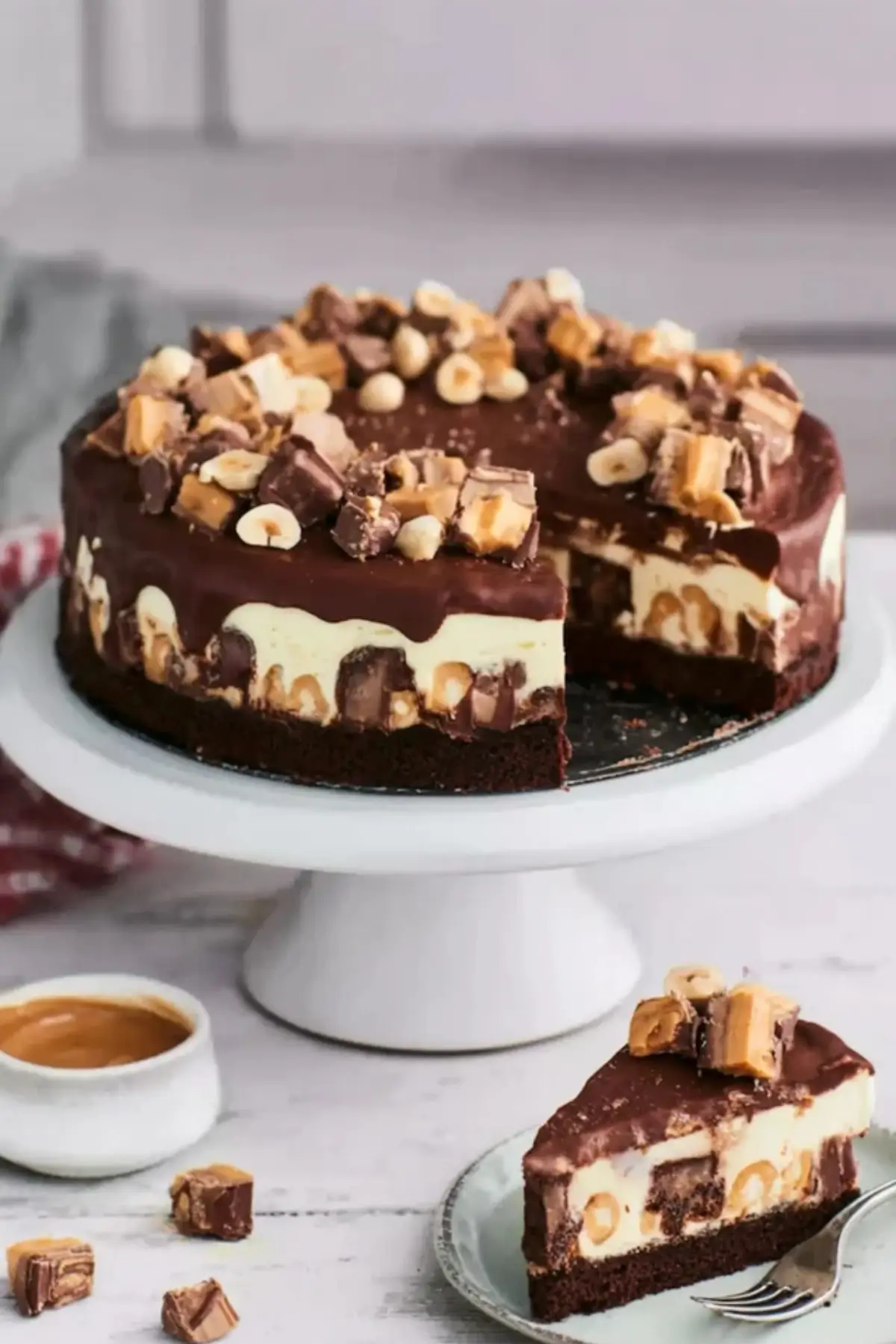 snickers kuchen
