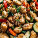 gemüseschmarrn mit kräuterdip