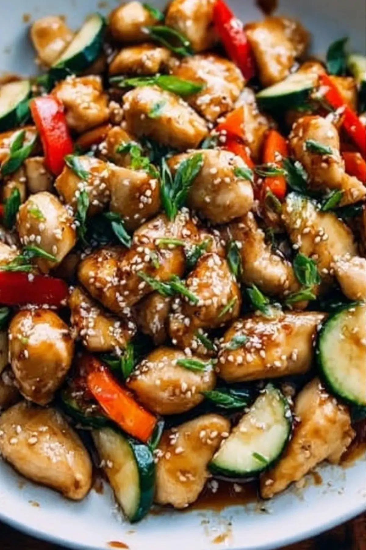 gemüseschmarrn mit kräuterdip