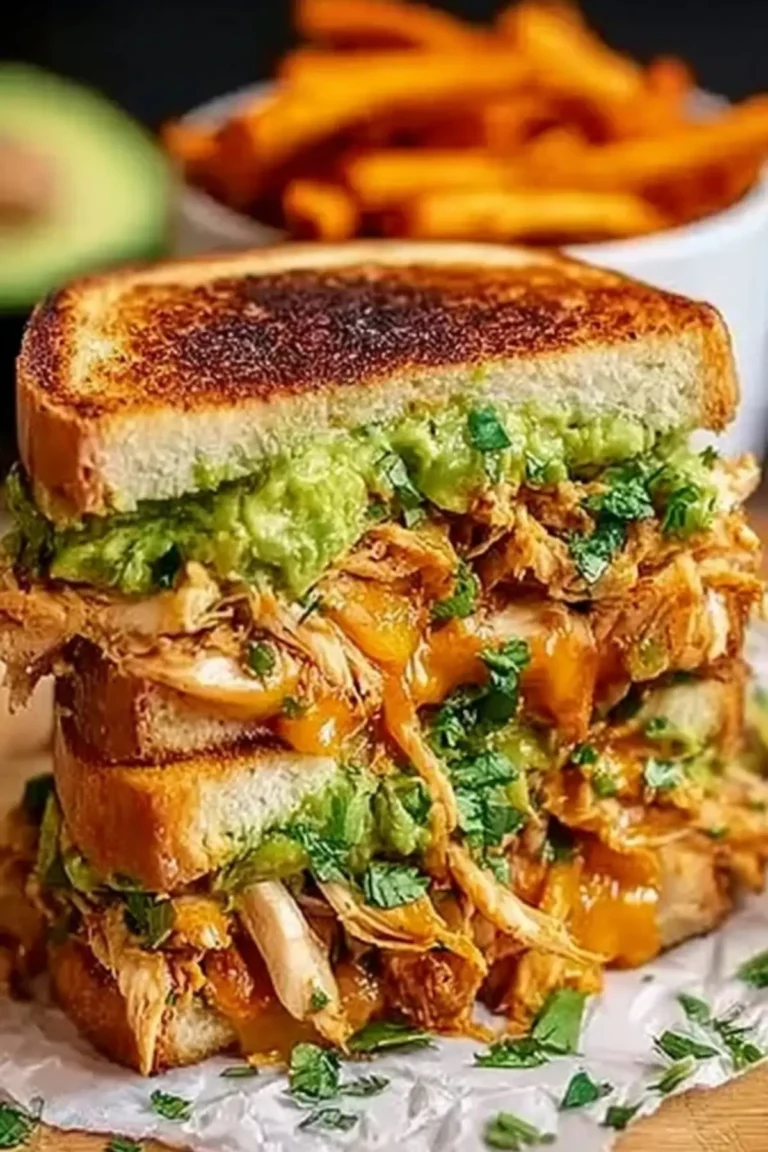 hähnchen avocado sandwich