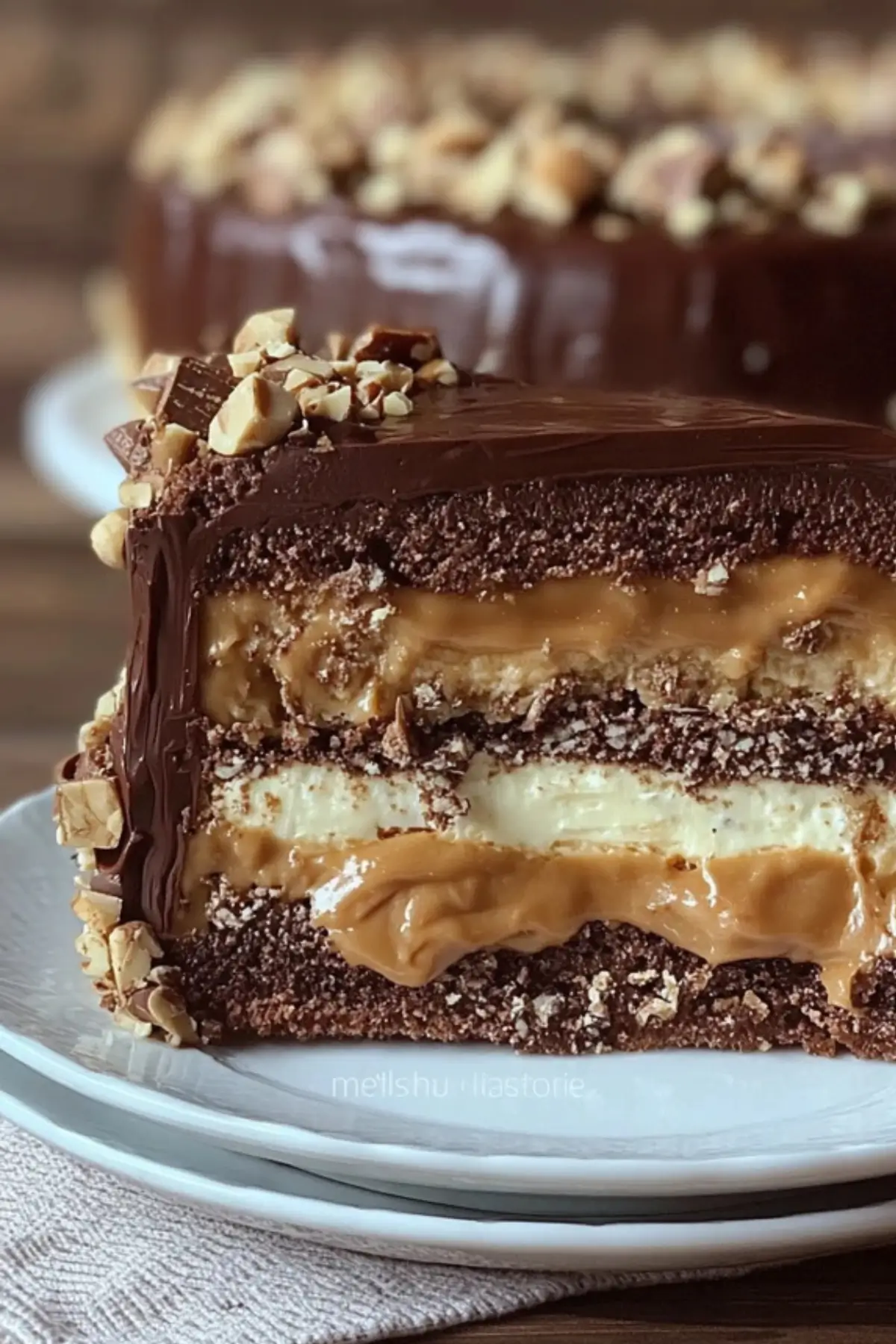 snickers torte rezept