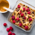 Baked Oatmeal - Haferflockenauflauf mit Früchten