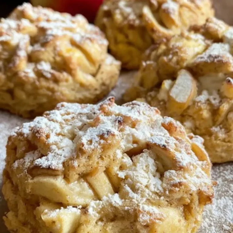 Apfelbrötchen mit Quark
